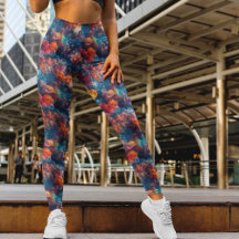 Schimpfende Herz-Leggings - Niedlich