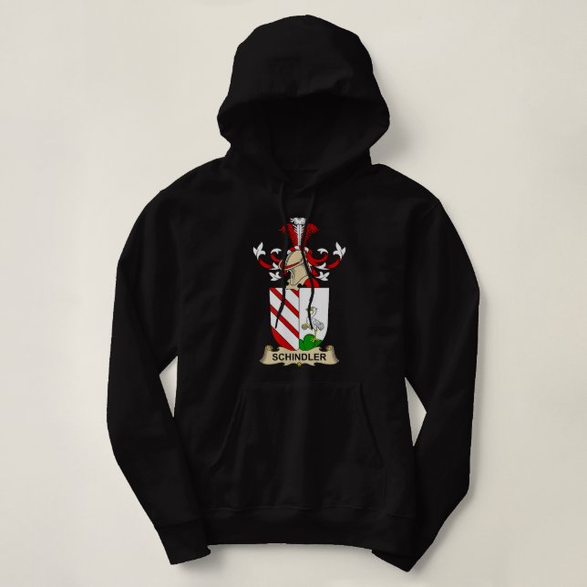 Schindler-Familienwappen Hoodie (Design vorne)