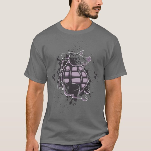 Schinken-Granate T-Shirt (Vorderseite)