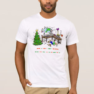 Schinken-Radio-Morsealphabet-Betreiber-WeihnachtsT T-Shirt