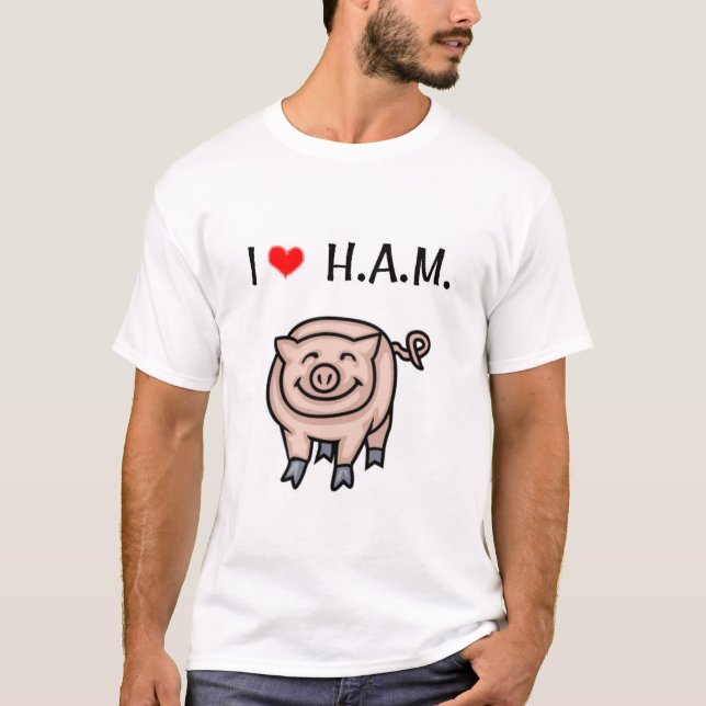 SCHINKEN-Shirt 2 T-Shirt (Vorderseite)