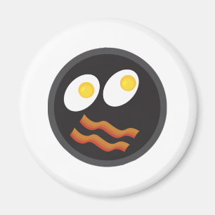 Schinken und Eier Magnet