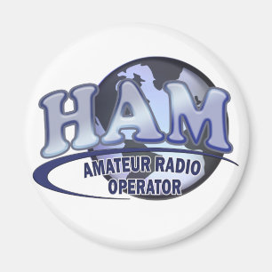 SCHINKEN-WELTlogo Amateur-Radio Magnet