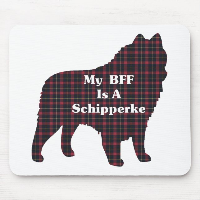 Schipperke BESTE FREUNDIN Geschenke Mousepad (Vorne)
