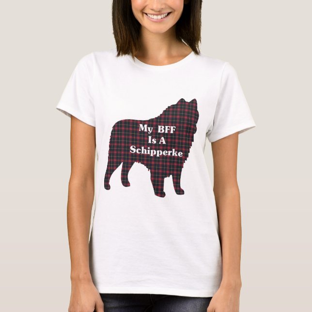 Schipperke BESTE FREUNDIN Geschenke T-Shirt (Vorderseite)
