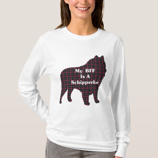 Schipperke BESTE FREUNDIN Geschenke T-Shirt (Vorderseite)