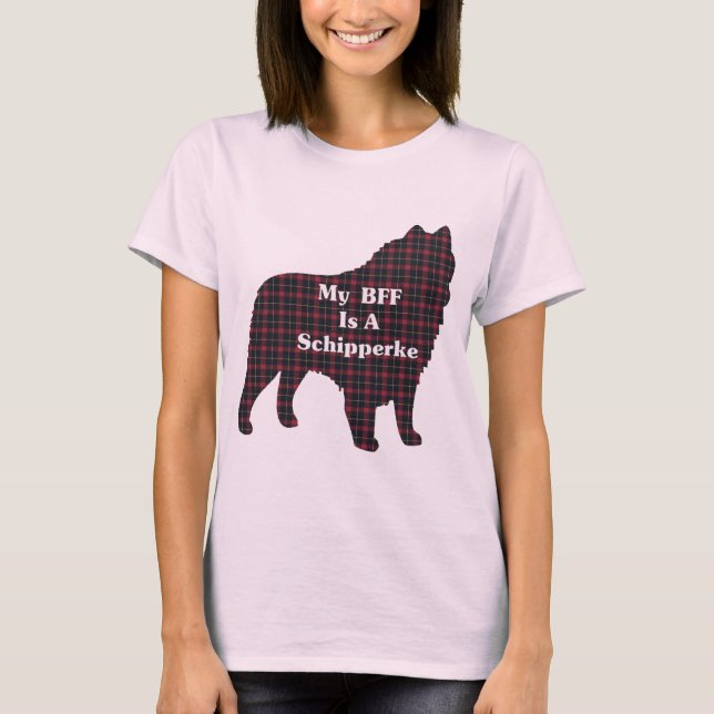 Schipperke BESTE FREUNDIN Geschenke T-Shirt (Vorderseite)