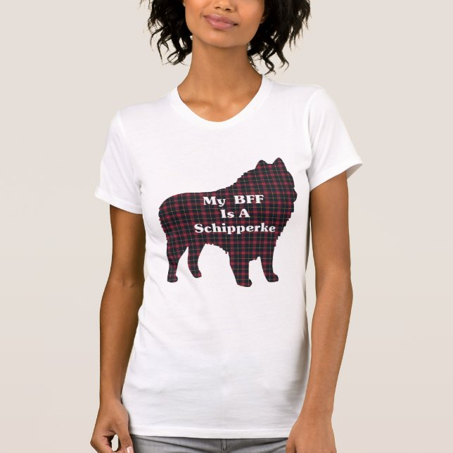 Schipperke BESTE FREUNDIN Geschenke T-Shirt (Vorderseite)