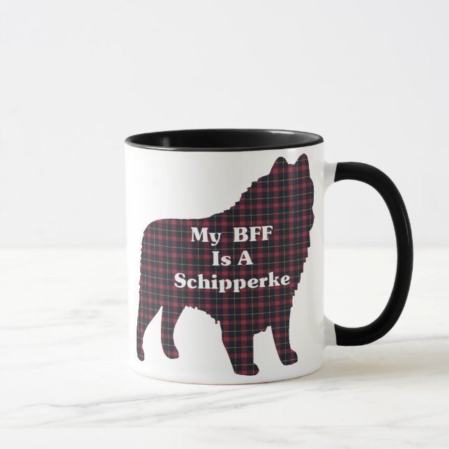 Schipperke BESTE FREUNDIN Tasse (Rechts)