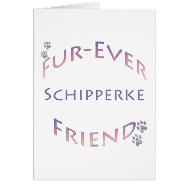 Schipperke Furever Friend (Vorne)