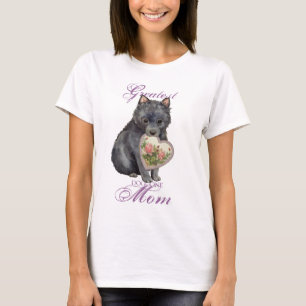 Schipperke-Herz-Mama T-Shirt