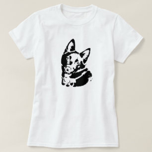 Schipperke-Hundebild T-Shirt