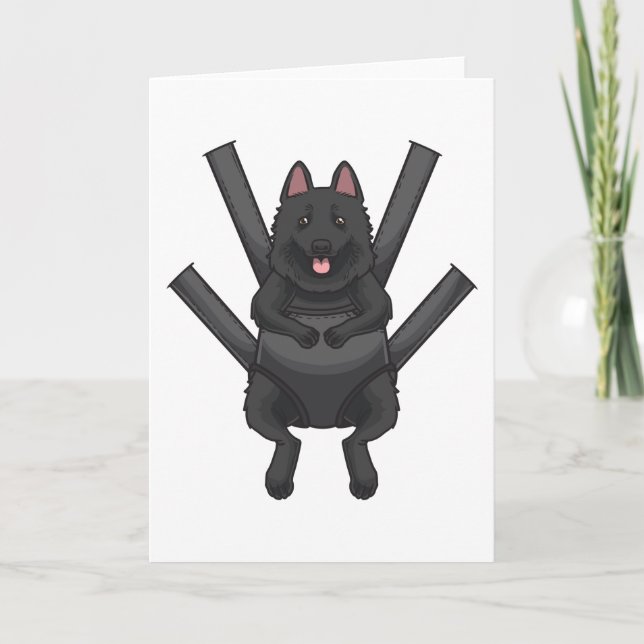 Schipperke Karte (Vorderseite)