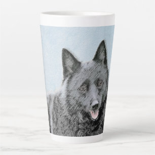 Schipperke Malerei - Niedliche Original Dog Art Milchtasse