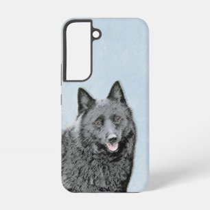 Schipperke-Malerei - Süße originelle Hundekunst Samsung Galaxy Hülle