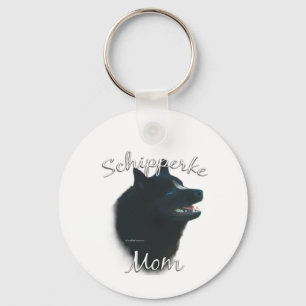Schipperke Mama 2 Schlüsselanhänger