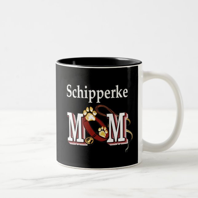 Schipperke Mama Tasse (Rechts)