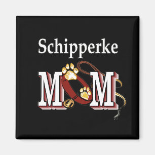 Schipperke MOM Geschenke Magnet