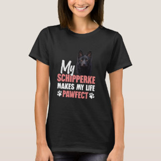 Schipperke Puppy Pet Lover Dog Enthusiast Schipper T-Shirt