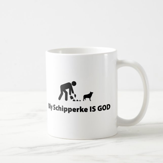 Schipperke Tasse (Rechts)