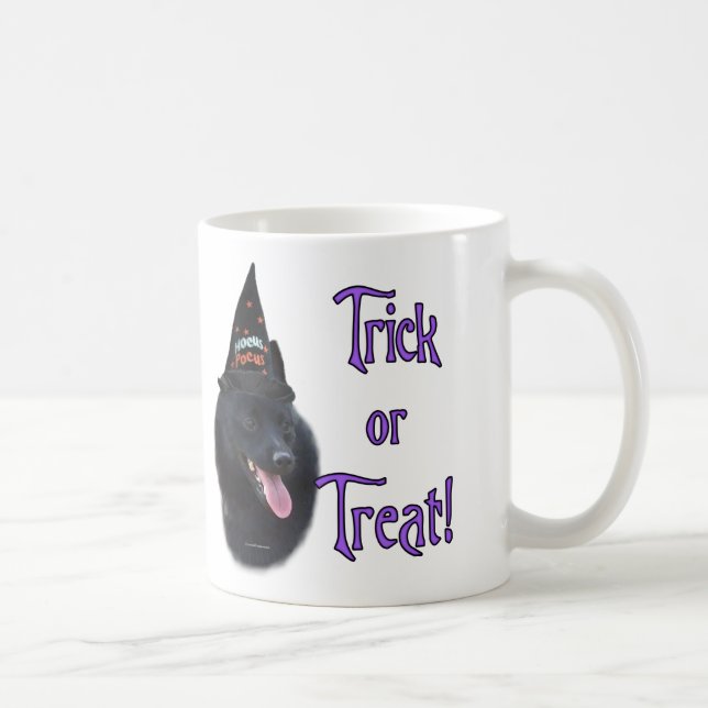 Schipperke Trick Kaffeetasse (Rechts)