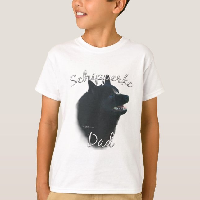 Schipperke Vater 2 T-Shirt (Vorderseite)