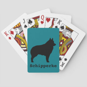 SchipperkehundeSilhouette Spielkarten