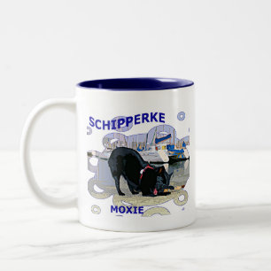 SchipperkeMoxie Zweifarbige Tasse