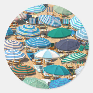 Schirm 4 runder aufkleber