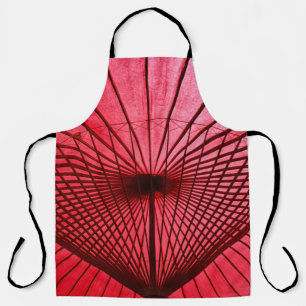 Schirm aus Rohölpapier Schürze