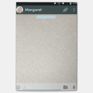 Schirm iPhone 6 Post-Itanmerkungs-Mitteilung Post-it Klebezettel