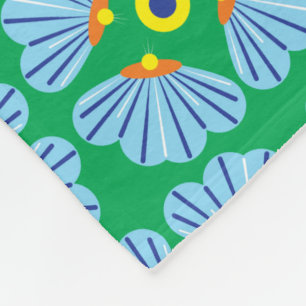 Schirme Blume Fleece Blanket (3 Größen)