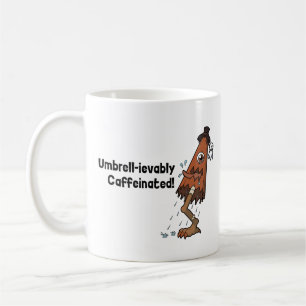 Schirmgeister Yokai - mit Koffeinat verziert Kaffeetasse