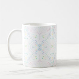 Schism Light Abstract Rainbow White Watercolor Art Kaffeetasse
