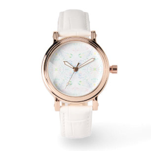 Schisma Licht Regenbogen Abstrakte Aquarellkunst Armbanduhr