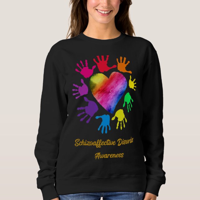 Schizoaffektive Bewusstseinsbildung Sweatshirt (Vorderseite)