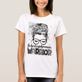 Schizophrenie Kriegerin Frauen Mädchen Überlebende T-Shirt