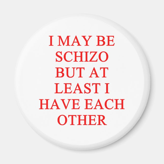 Schizowitz Magnet (Vorne)