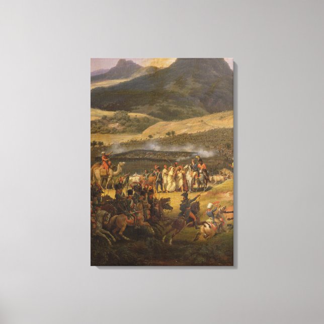 Schlacht am Berg Thabor, 16. April 1799, 1808 Leinwanddruck (Vorderseite)