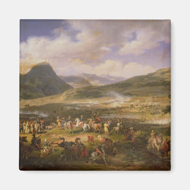 Schlacht am Berg Thabor, 16. April 1799, 1808 Magnet (Vorne)