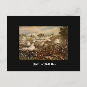 Schlacht am Bull Run Postkarte