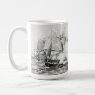 Schlacht auf dem Eriesee Tasse