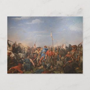 Schlacht bei der Stamford-Brücke Postkarte