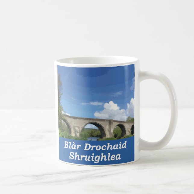 Schlacht bei der Stirling Bridge mit dem schottisc Kaffeetasse (Rechts)
