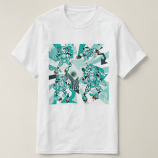 Schlacht der Hiphop-Roboter T-Shirt
