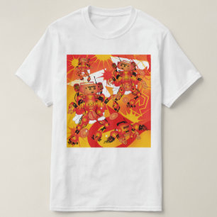 Schlacht der Hiphop-Roboter T-Shirt