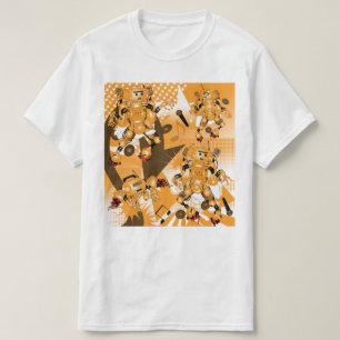 Schlacht der Hiphop-Roboter T-Shirt