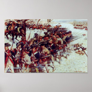 Schlacht im Guilford Court House Poster