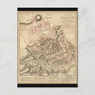 Schlacht um Brandywine American Revolution Karte 1