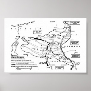 Schlacht um die Bulge Poster